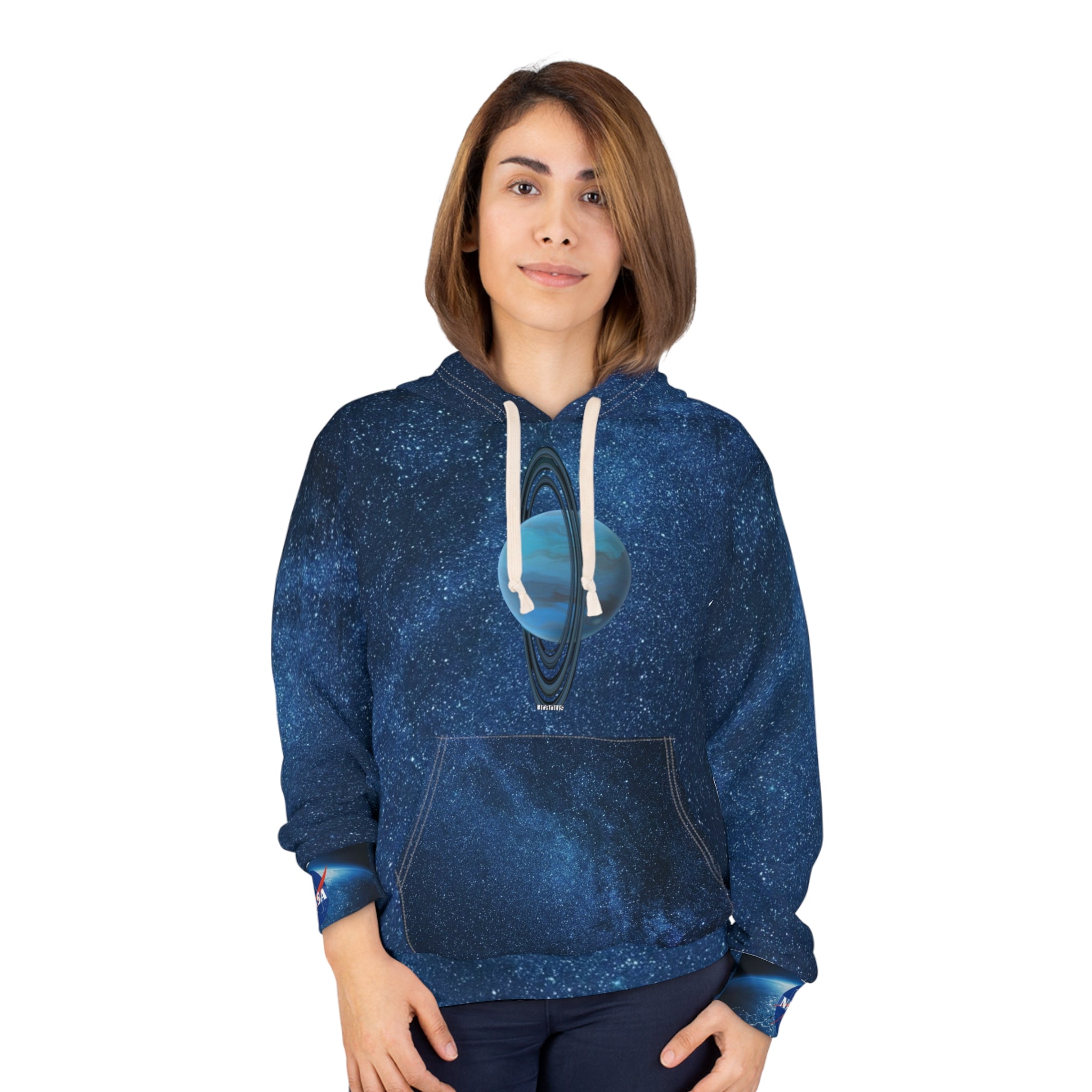 HOODIE MY GALAXY PLANET URANUS — 'My Galaxy' Space Pullover