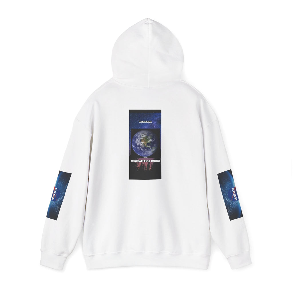 My Galaxy Earth Earth Graphic Hoodie — NASA-Inspired Space Planet Pullover