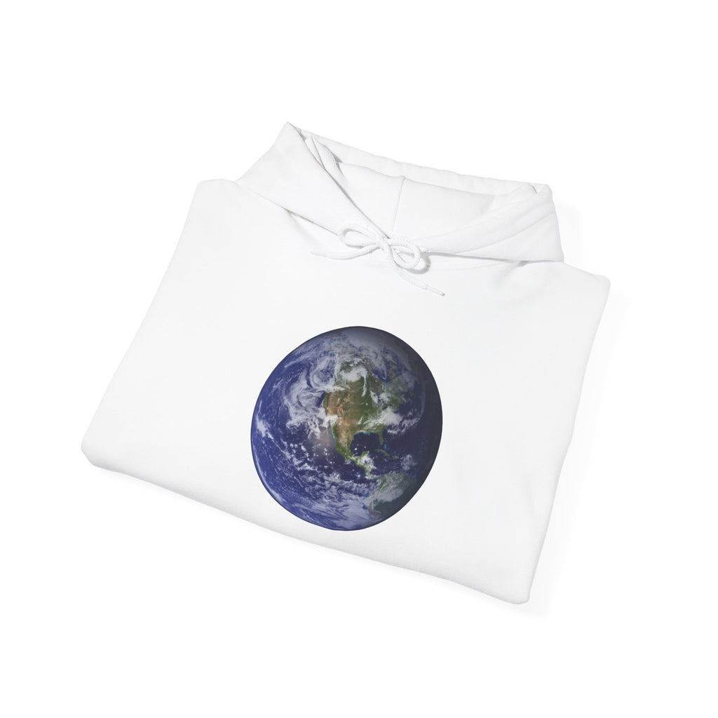 My Galaxy Earth Earth Graphic Hoodie — NASA-Inspired Space Planet Pullover