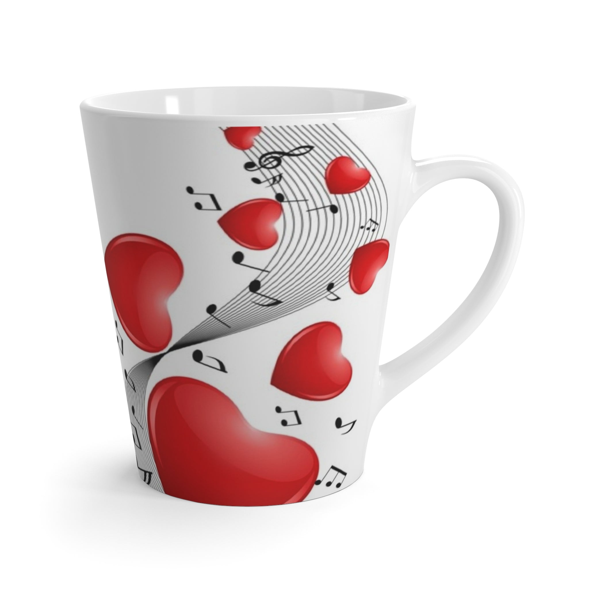 CUP -LOVE IS...- Latte Mug — "Love Is... high-maintenance" Cartoon Couples Coffee Cup
