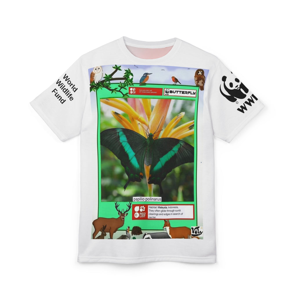 Butterfly Nature Tee — Bright Elegant Gift for Nature Lovers
