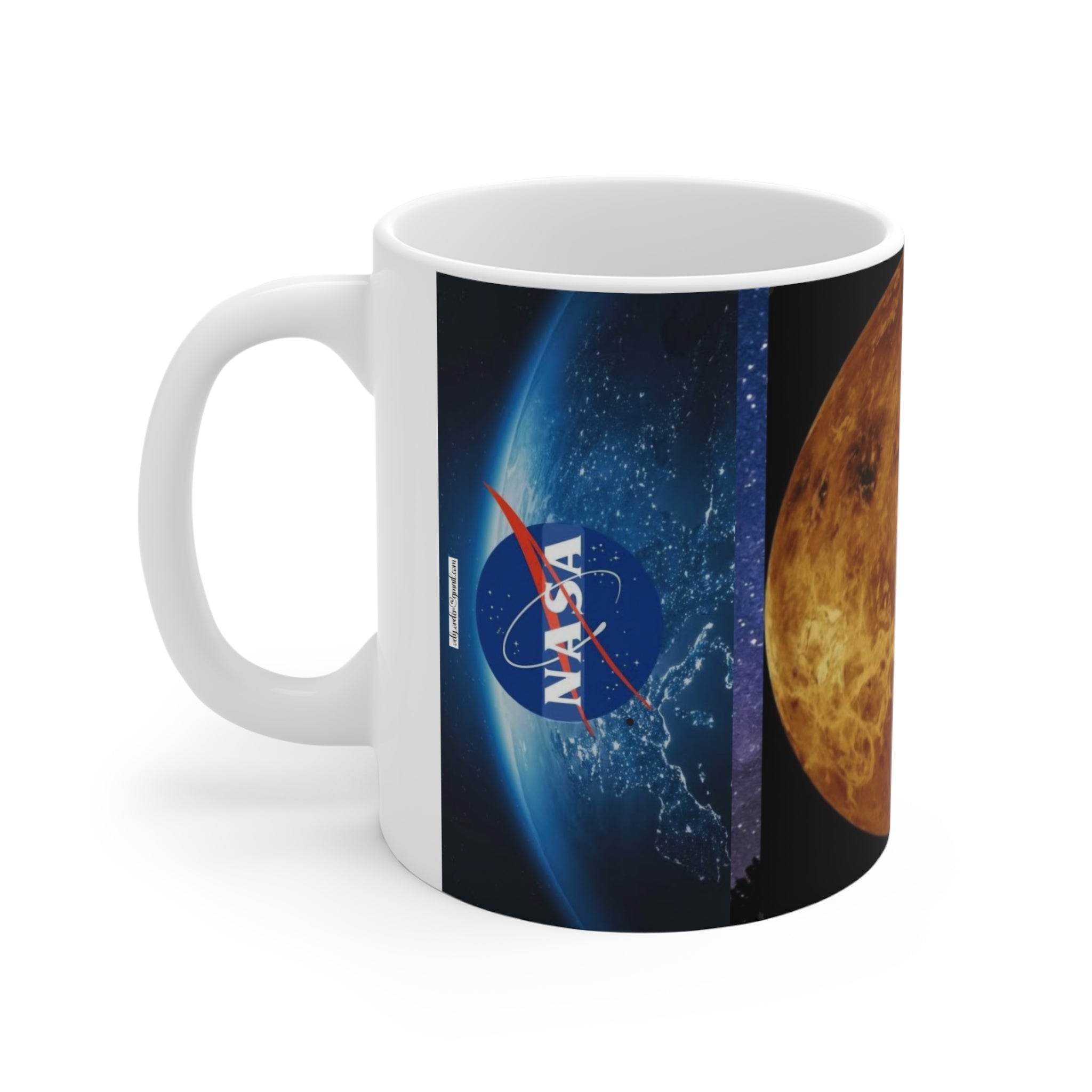 MUG MY GALAXY NASA Venus Planet Mug — 11oz Space Science Coffee Cup
