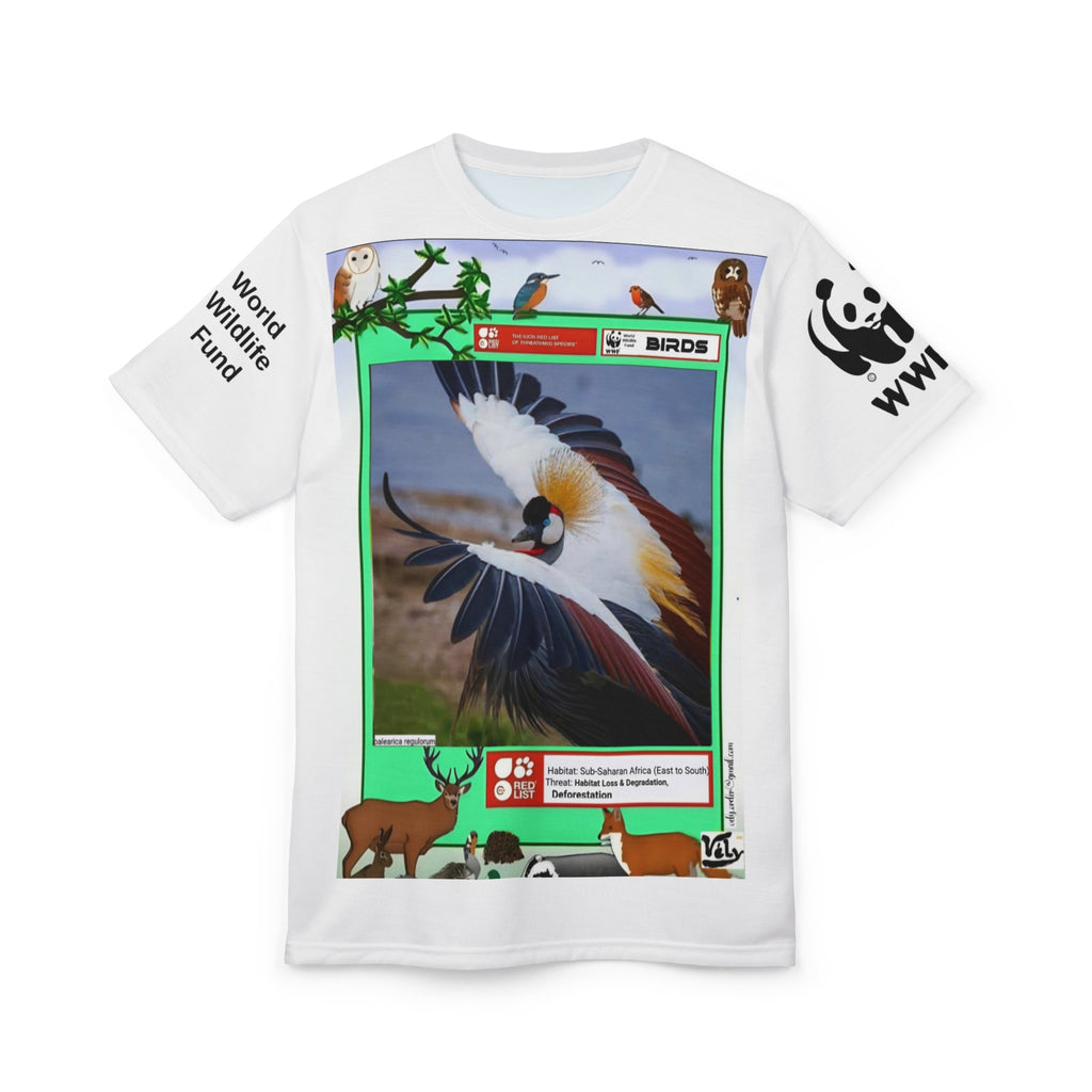 ネイチャーバードTシャツ — 自然愛好家のための鮮やかでエレガントなTシャツ