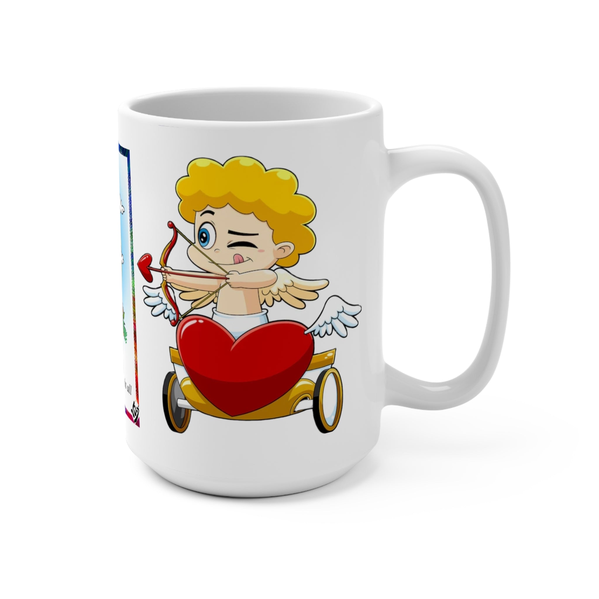 LOVE IS Collection 15oz Mug — Romantic Gift Coffee Cup