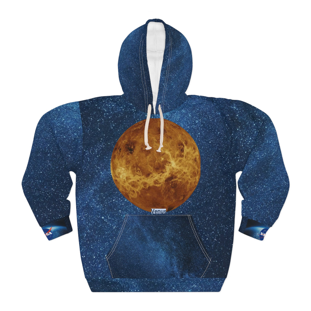 Hoodie - Venus Galaxy Pullover Hoodie (My Galaxy: Distance From Earth 38min miles)
