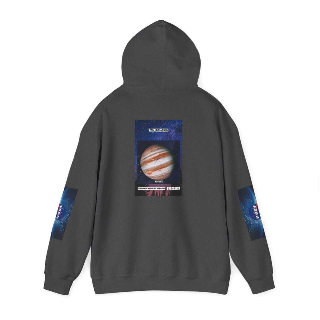 HOODIE MY GALAXY Planet Jupiter Hoodie — NASA-Inspired Space Graphic Pullover