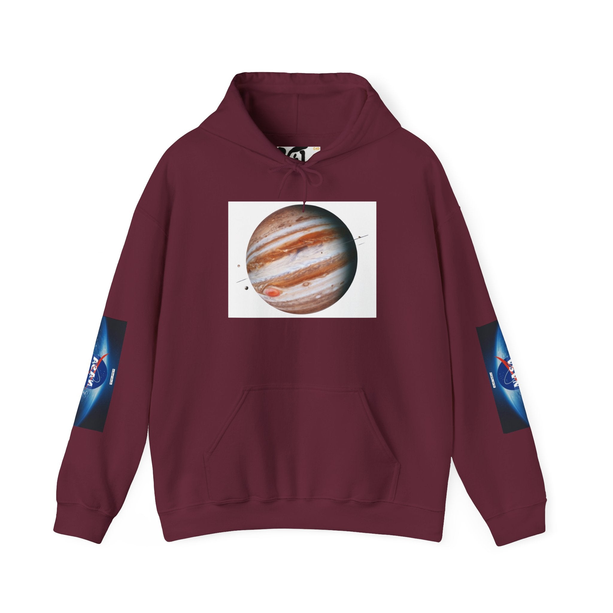 HOODIE MY GALAXY Planet Jupiter Hoodie — NASA-Inspired Space Graphic Pullover