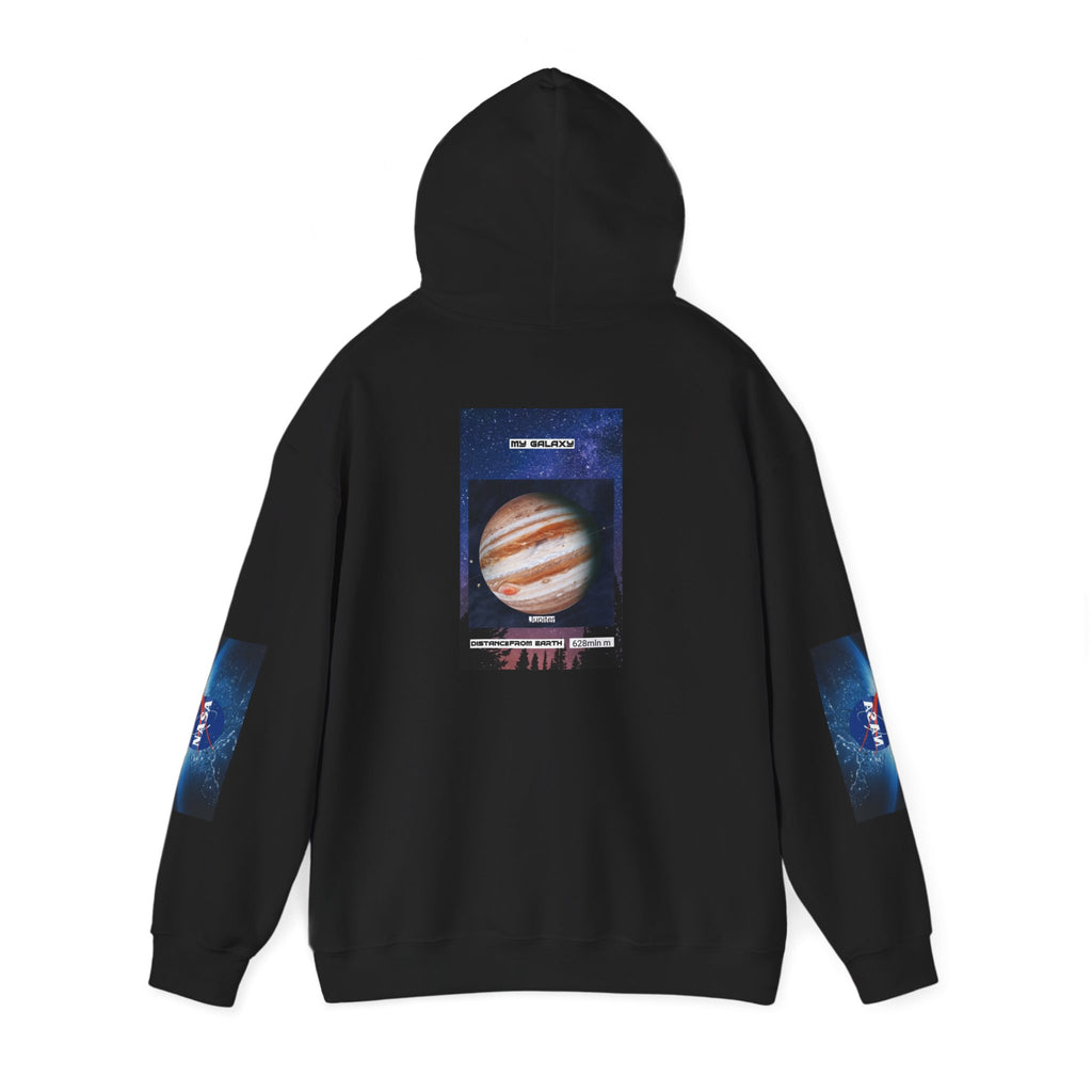 HOODIE MY GALAXY Planet Jupiter Hoodie — NASA-Inspired Space Graphic Pullover