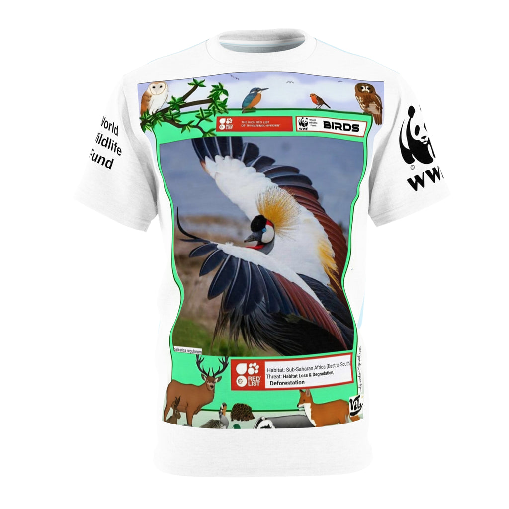 ネイチャーバードTシャツ — 自然愛好家のための鮮やかでエレガントなTシャツ